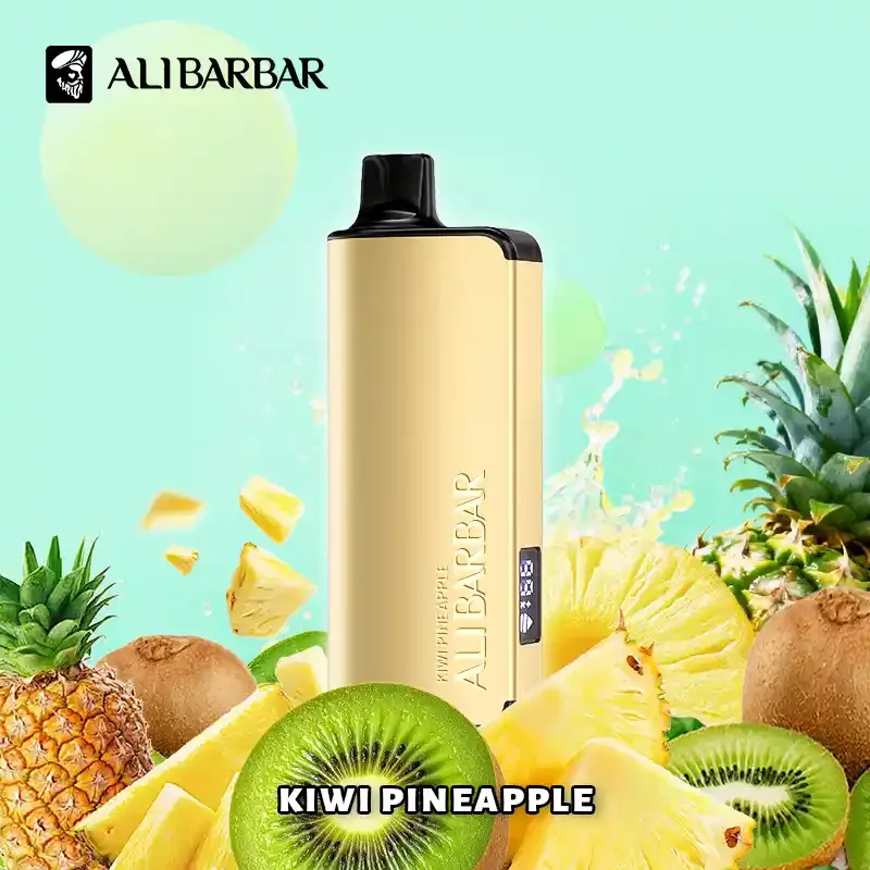 Kiwi Pineapple - ALIBARBAR INGOT 9000 Puffs