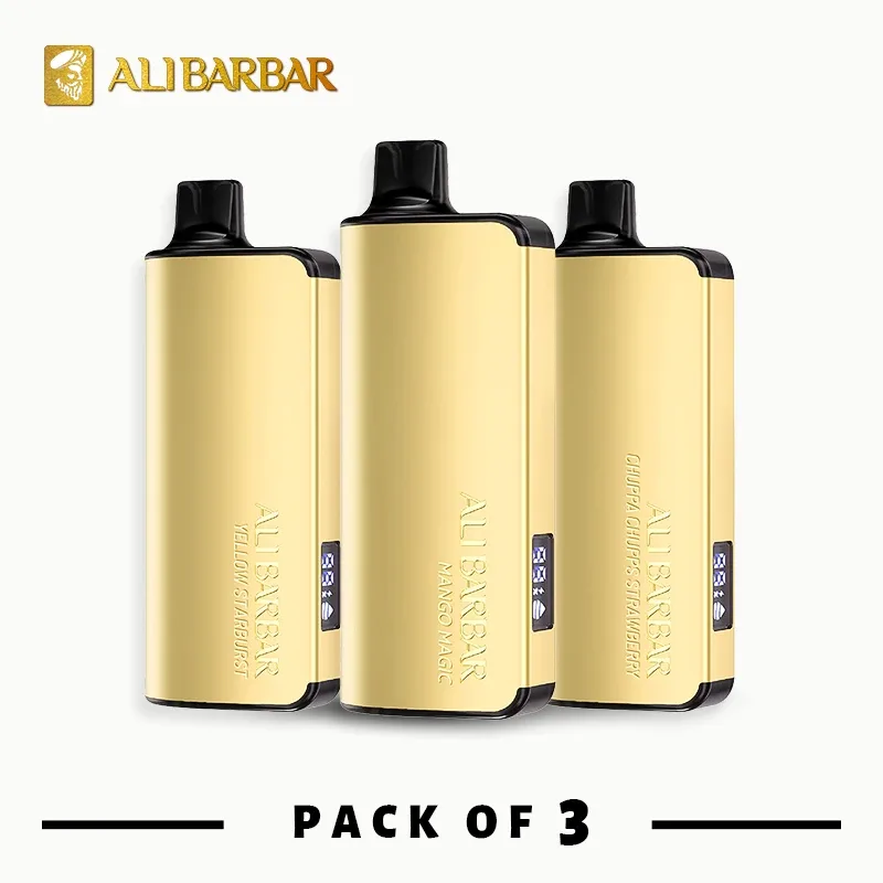 ALIBARBAR INGOT 9000 Puffs - 3 PCS