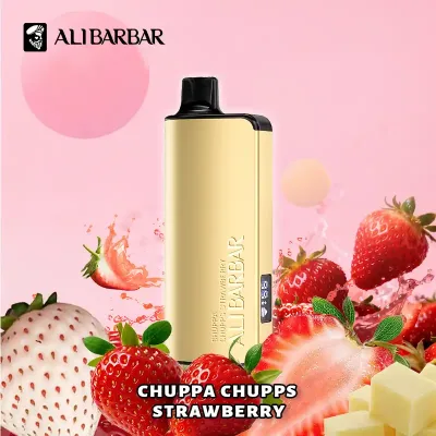 Chuppa Chupps Strawberry - ALIBARBAR INGOT 9000 Puffs